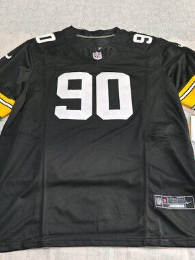 NFL PRO LINE  T.J. Watt Black Pittsburgh Steelers Team Player Jersey